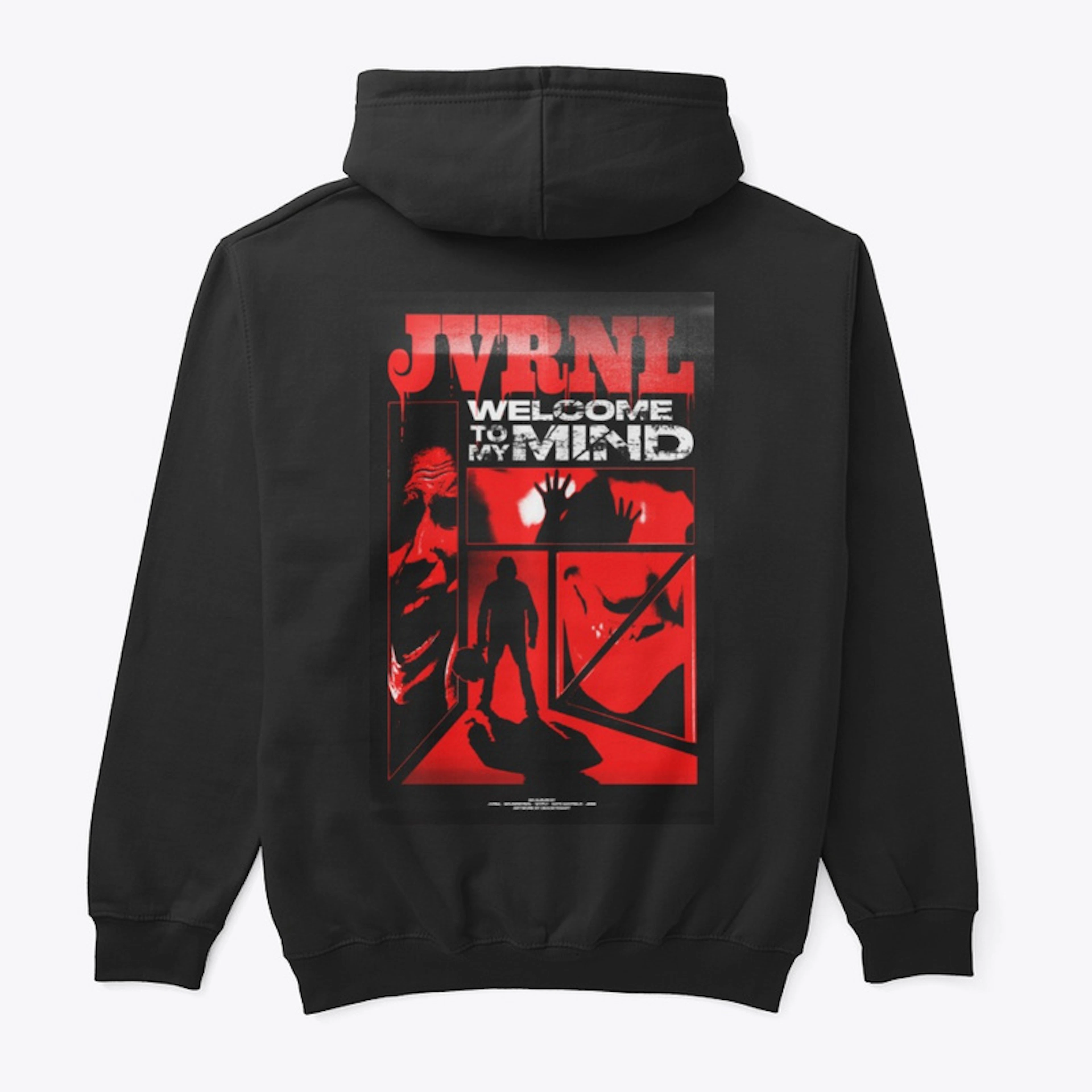 Jvrnl Welcome To My Mind Colored Hoodie